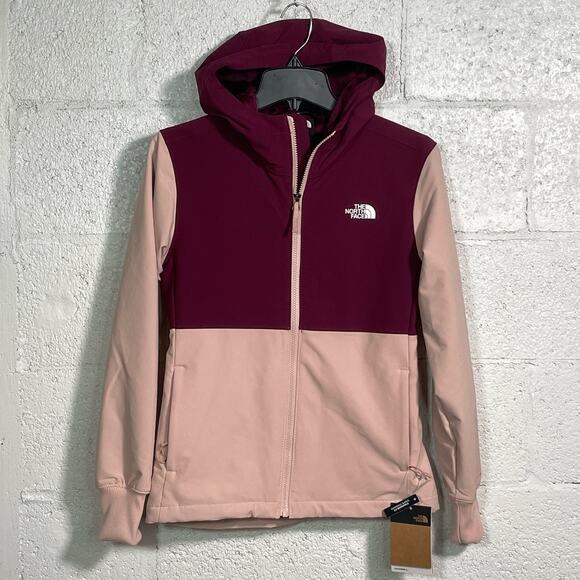 The North Face Women's Shelbe Raschel Hoodie Pink Moss/Boysenberry XS - Picture 7 of 12